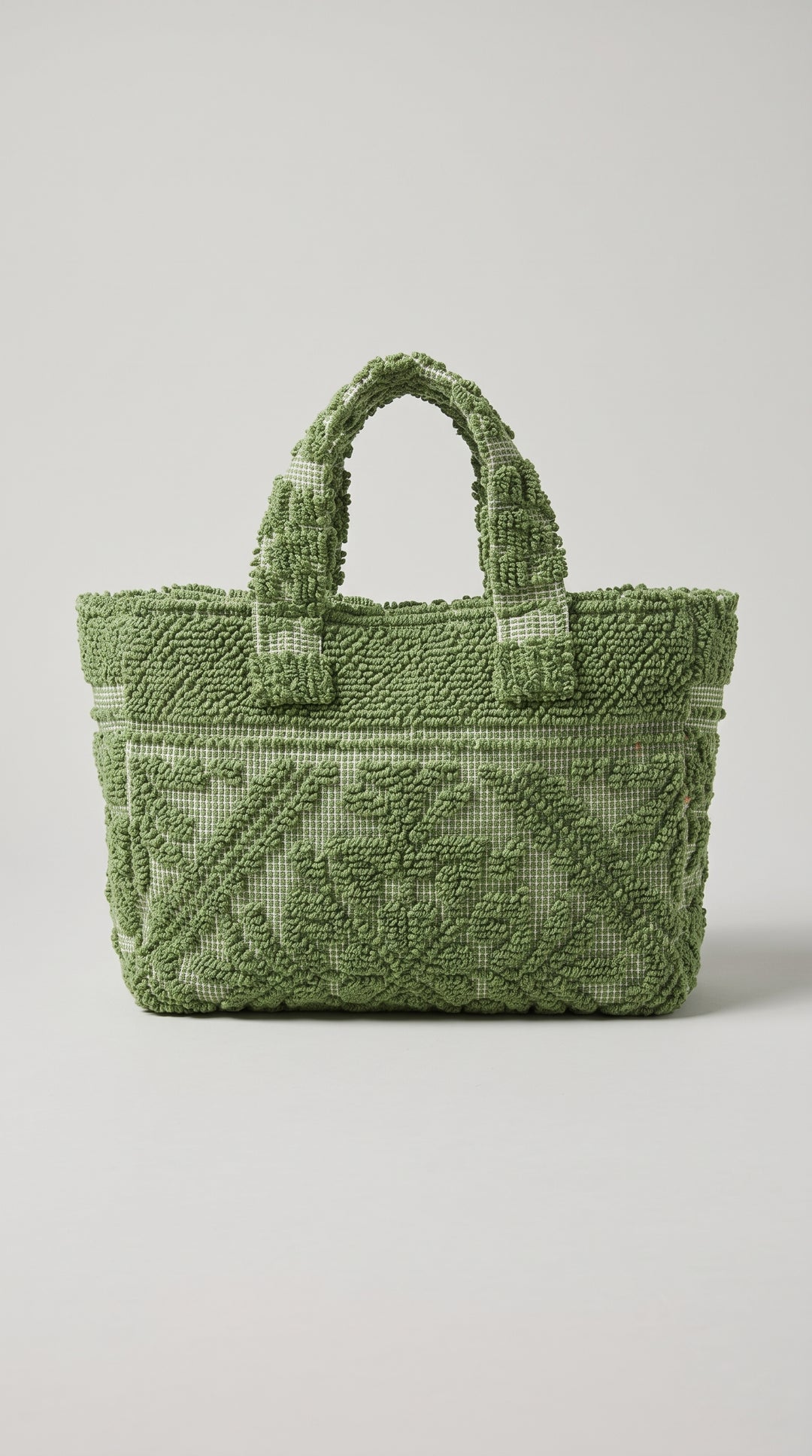 Piccola Olbia Shopping Handbag in Green