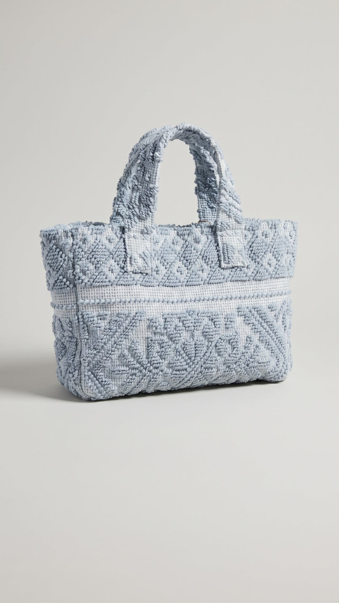 Piccola Olbia Shopping Handbag in Light Blue