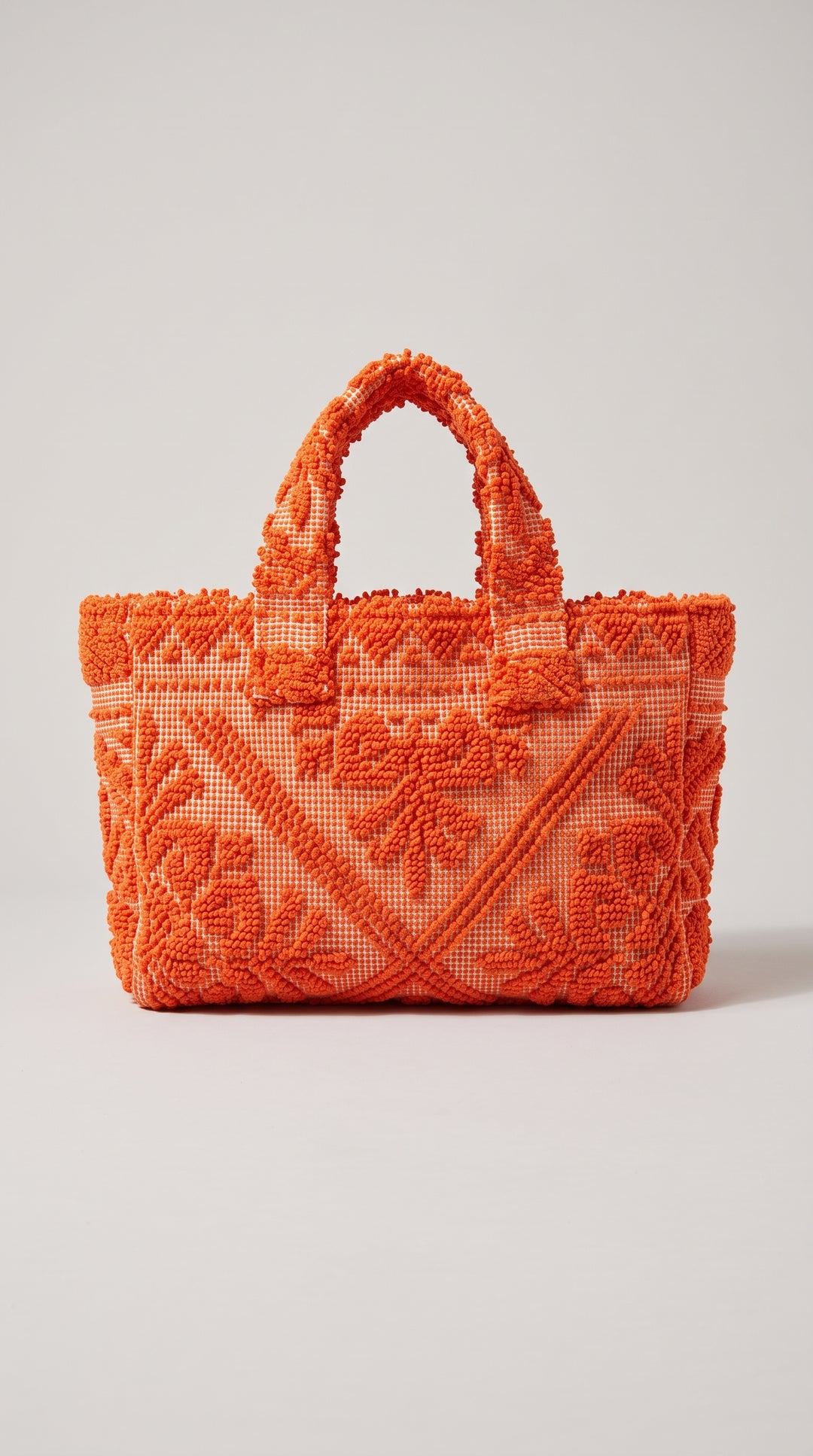 Piccola Olbia Shopping Handbag in Orange