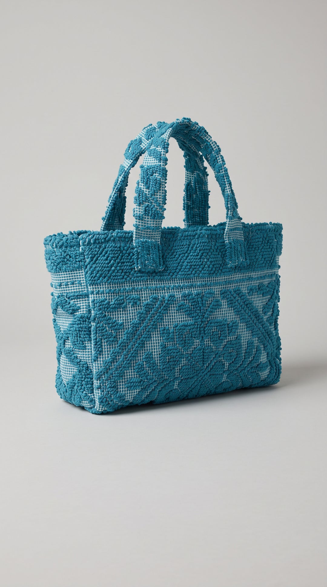 Piccola Olbia Shopping Handbag in Turquoise