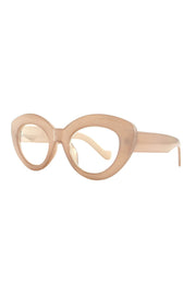 Adeline Reading Glasses in Light Brown available at Mildred Hoit in Palm Beach.