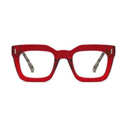 Ness Reading Glasses in Red and Tort