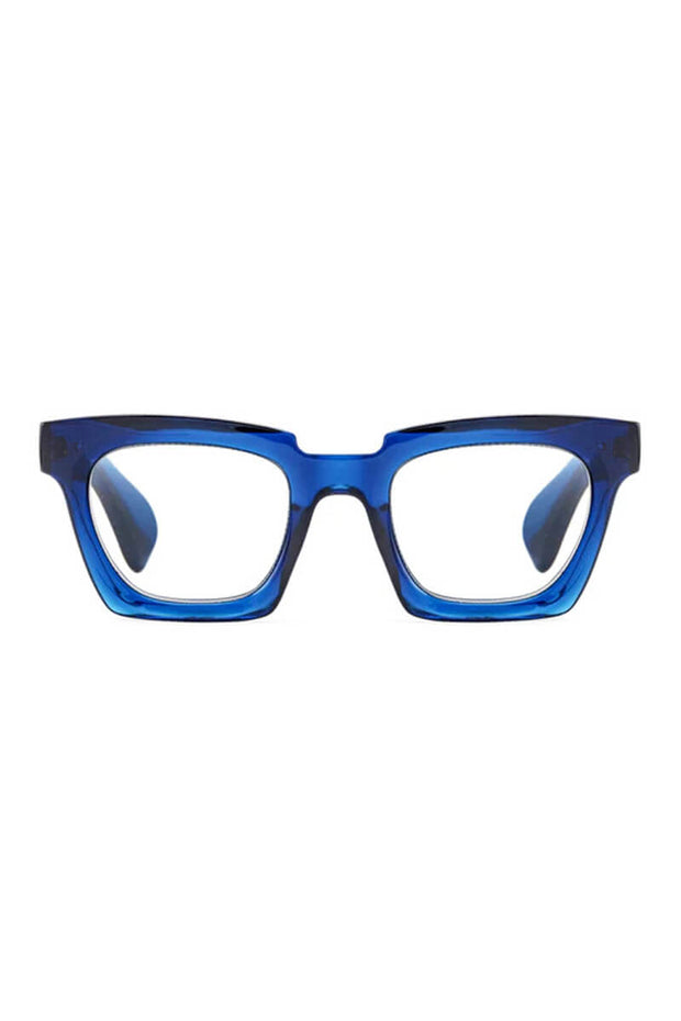 Decco Reading Glasses in Navy Blue available at Mildred Hoit in Palm Beach.