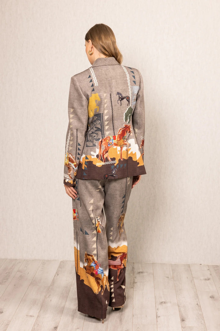 Ranna Gill Clydesa Jacket in Multi - Mildred Hoit