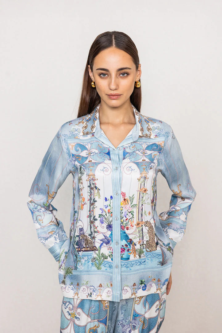 Ranna Gill Kuba Buttondown Shirt - Mildred Hoit