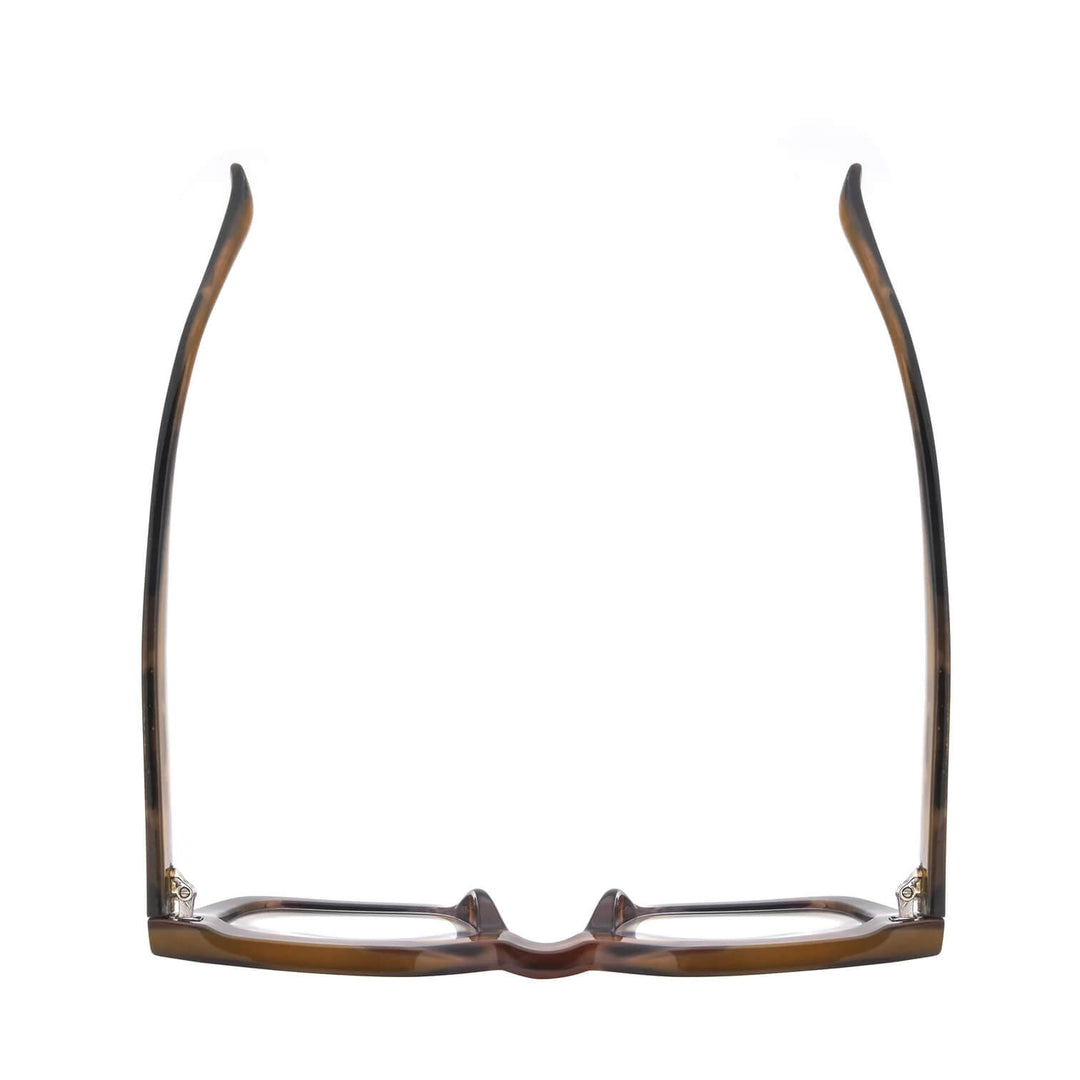 Raz Blue Light Readers in Striped Brown