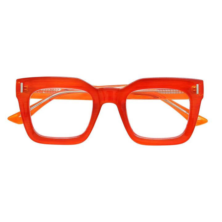 Raz Blue Light Readers in Deep Orange
