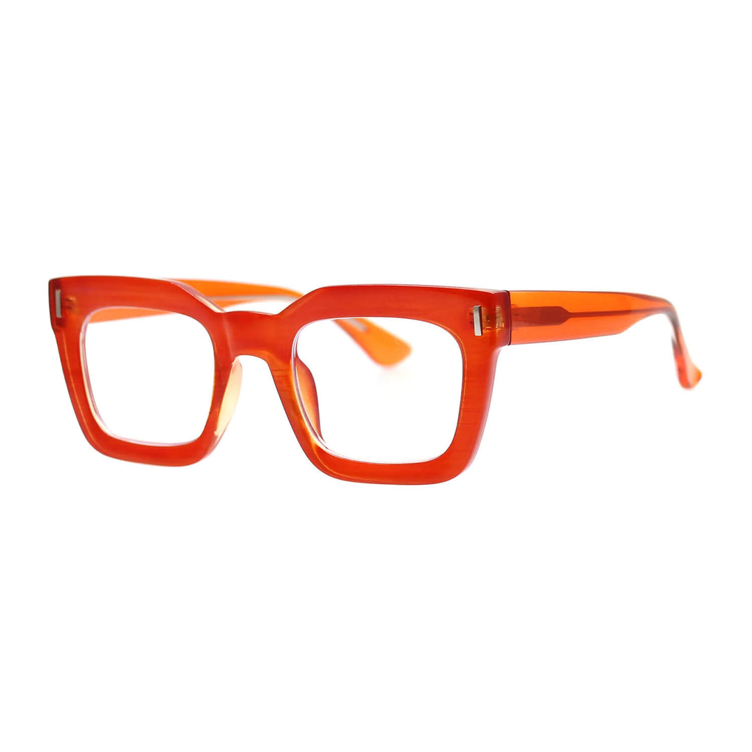 Raz Blue Light Readers in Deep Orange