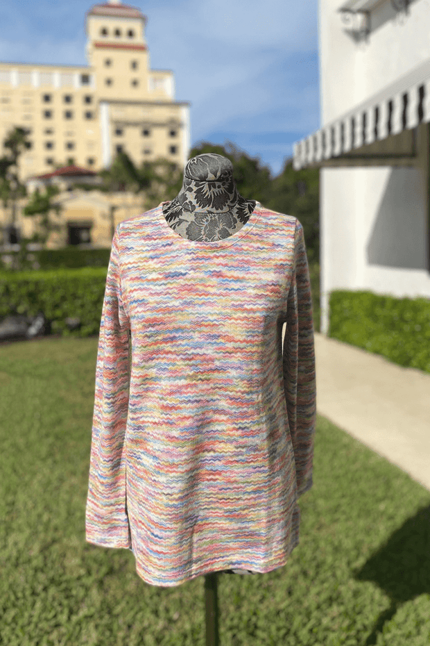 Richard Grand Cashmere Multi-Color Sweater available at Mildred Hoit in Palm Beach.
