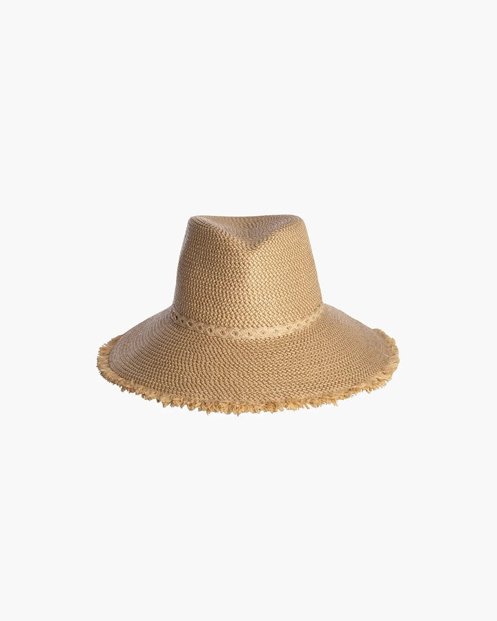 Eric Javits Mykonos Fedora Hat in Peanut - Mildred Hoit