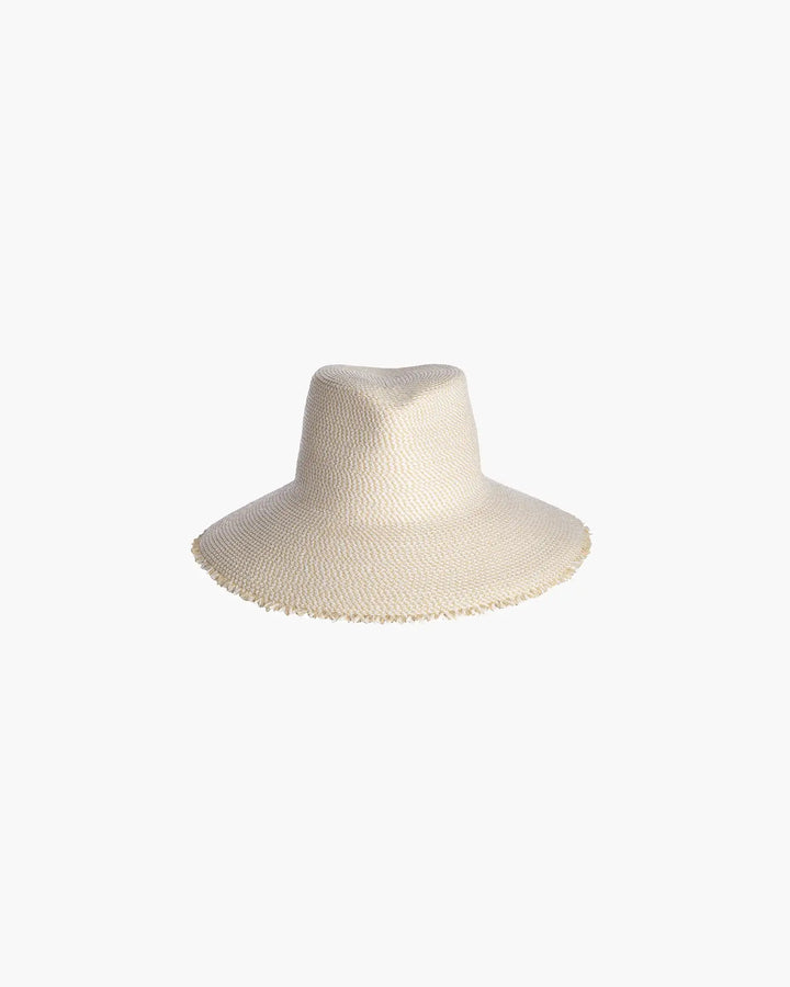 Eric Javits A List Packable Hat in White Mix - Mildred Hoit