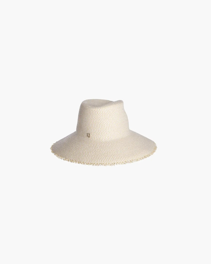 Eric Javits A List Packable Hat in White Mix - Mildred Hoit