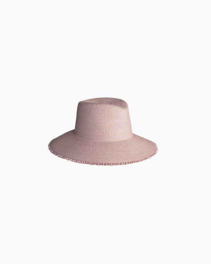 Eric Javits A List Packable Hat in Blush - Mildred Hoit