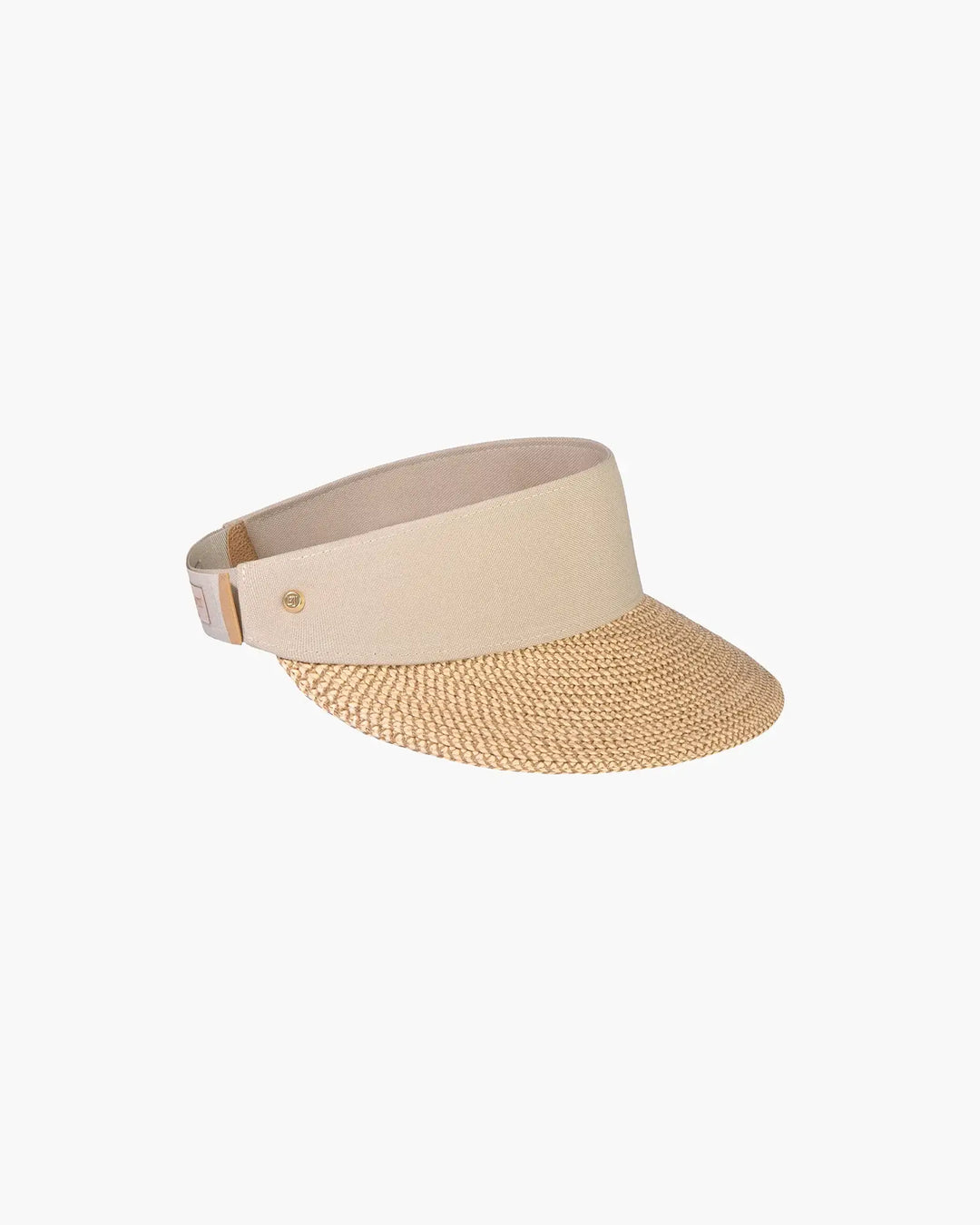 Eric Javits Champ Visor in Peanut - Mildred Hoit