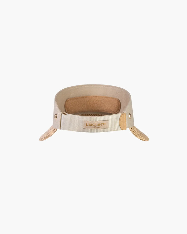 Eric Javits Champ Visor in Peanut - Mildred Hoit