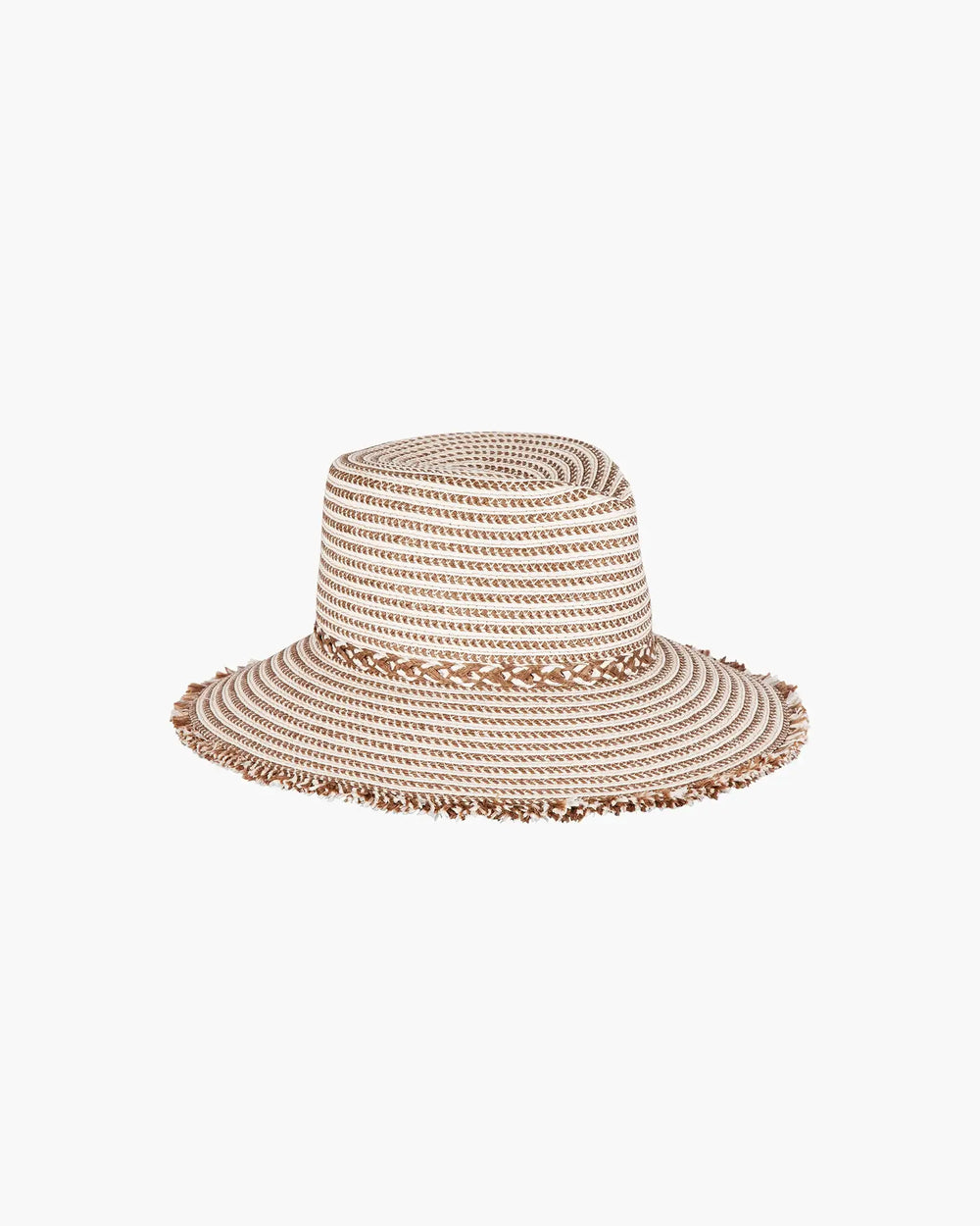 Eric Javits Mykonos Fedora Hat in Latte - Mildred Hoit