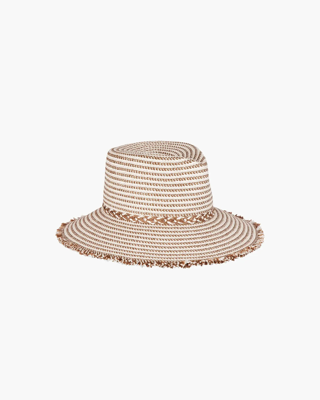 Eric Javits Mykonos Fedora Hat in Latte - Mildred Hoit