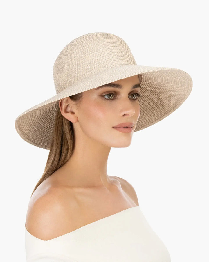 Eric Javits Hampton Hat in Cream
