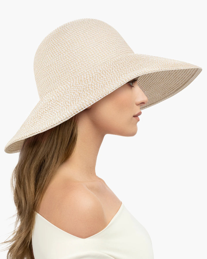 Eric Javits Bella Hat in Cream - Mildred Hoit