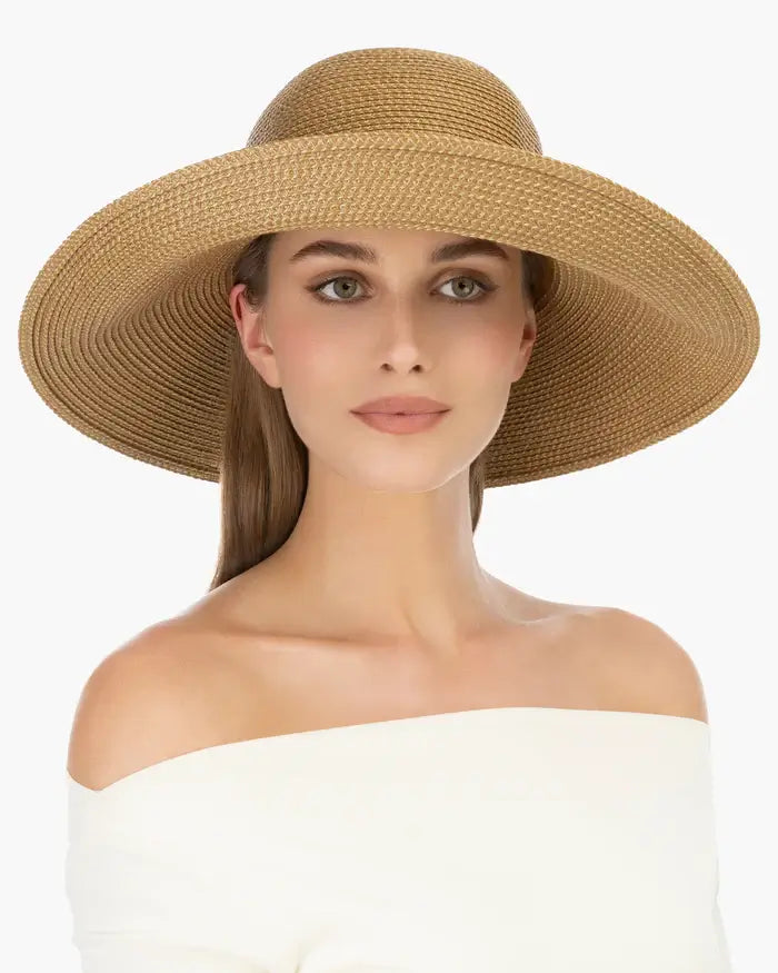 Eric Javits Bella Hat in Natural - Mildred Hoit