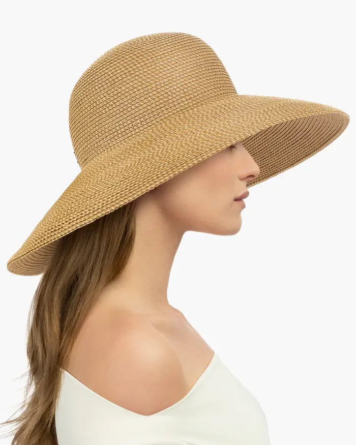 Eric Javits Bella Hat in Natural - Mildred Hoit