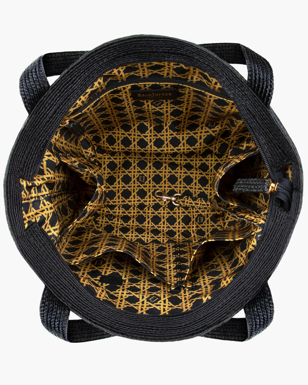 Eric Javits Squishee Tote II in Black - Mildred Hoit