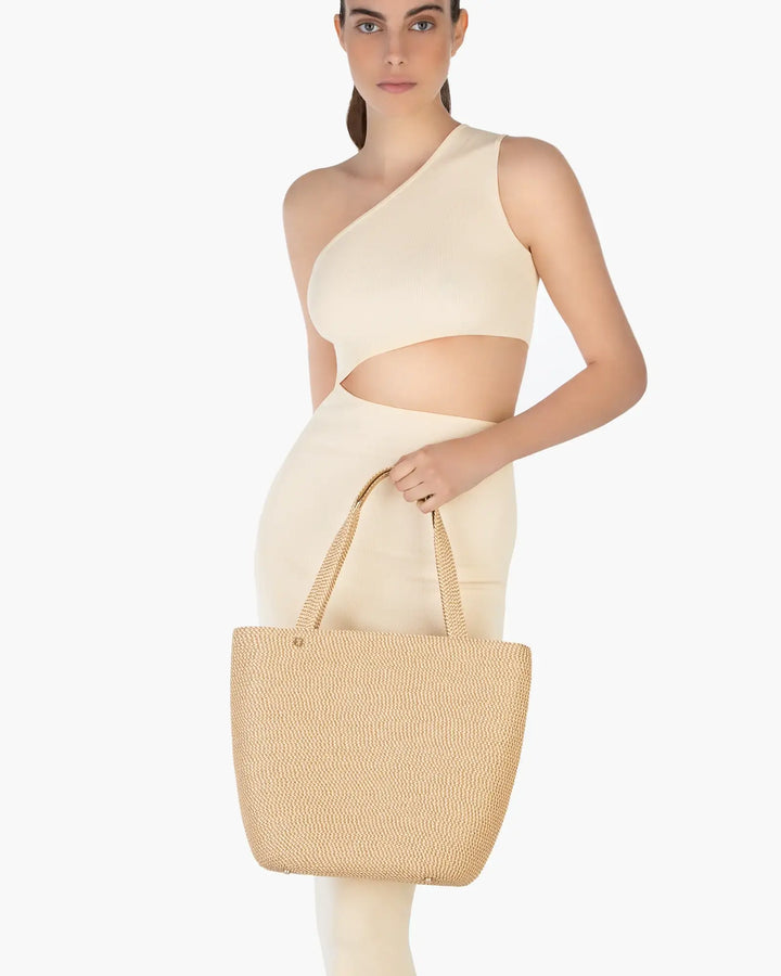 Eric Javits Squishee® Tote II in Peanut