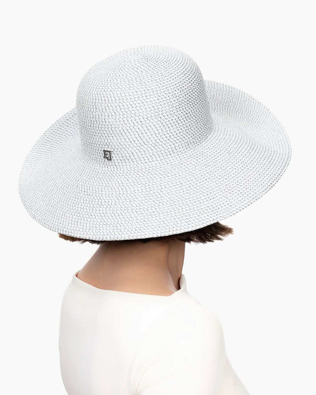 Eric Javits Hampton Hat in Ice - Mildred Hoit