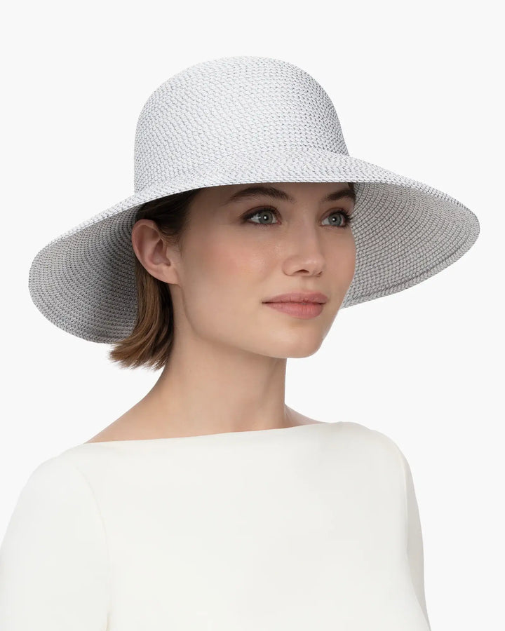 Eric Javits Hampton Hat in Ice - Mildred Hoit