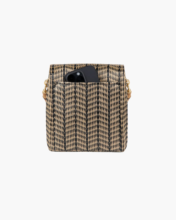 Eric Javits Portofino Bag in Black Mix - Mildred Hoit
