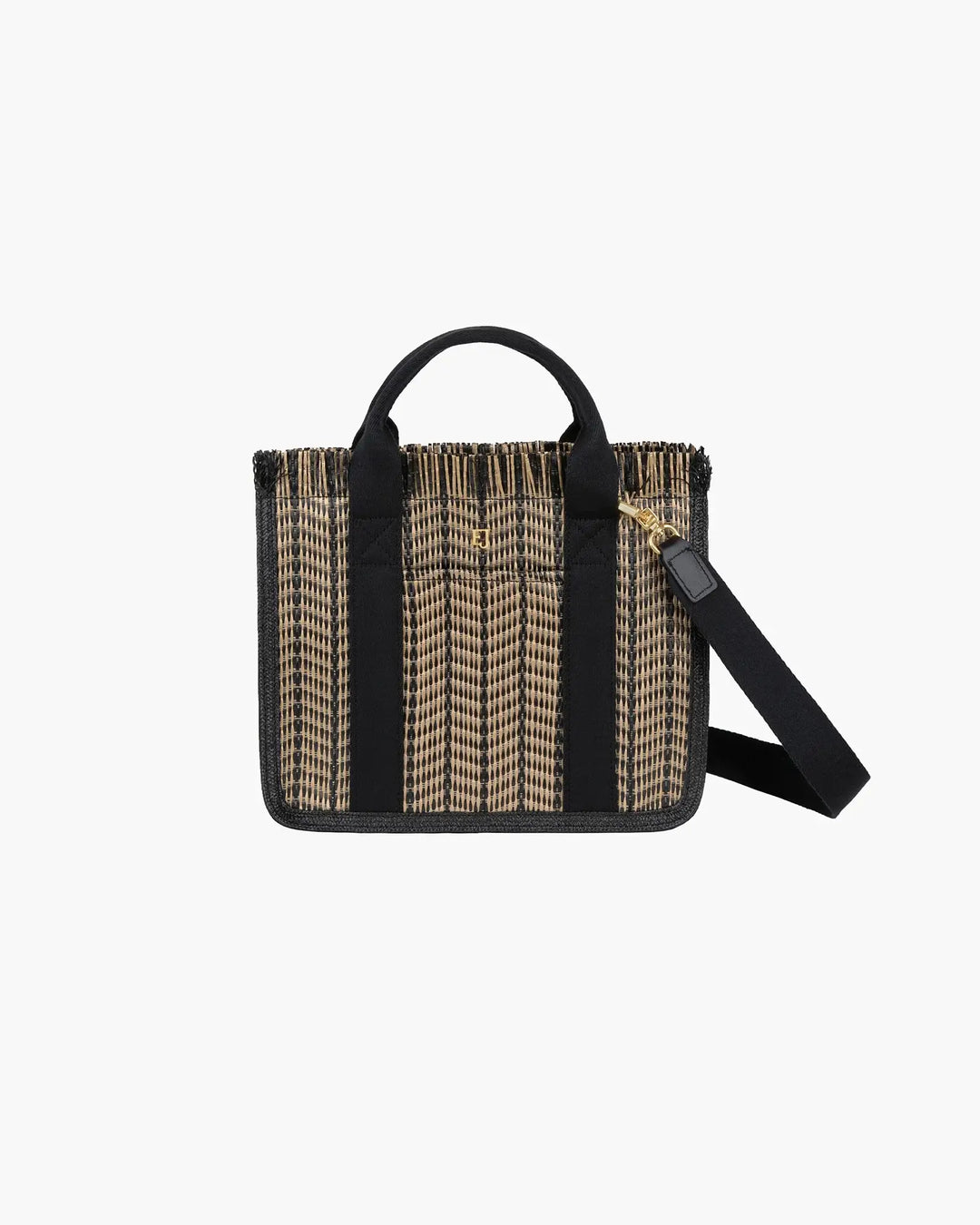 Eric Javits Maku Bag in Black Mix - Mildred Hoit