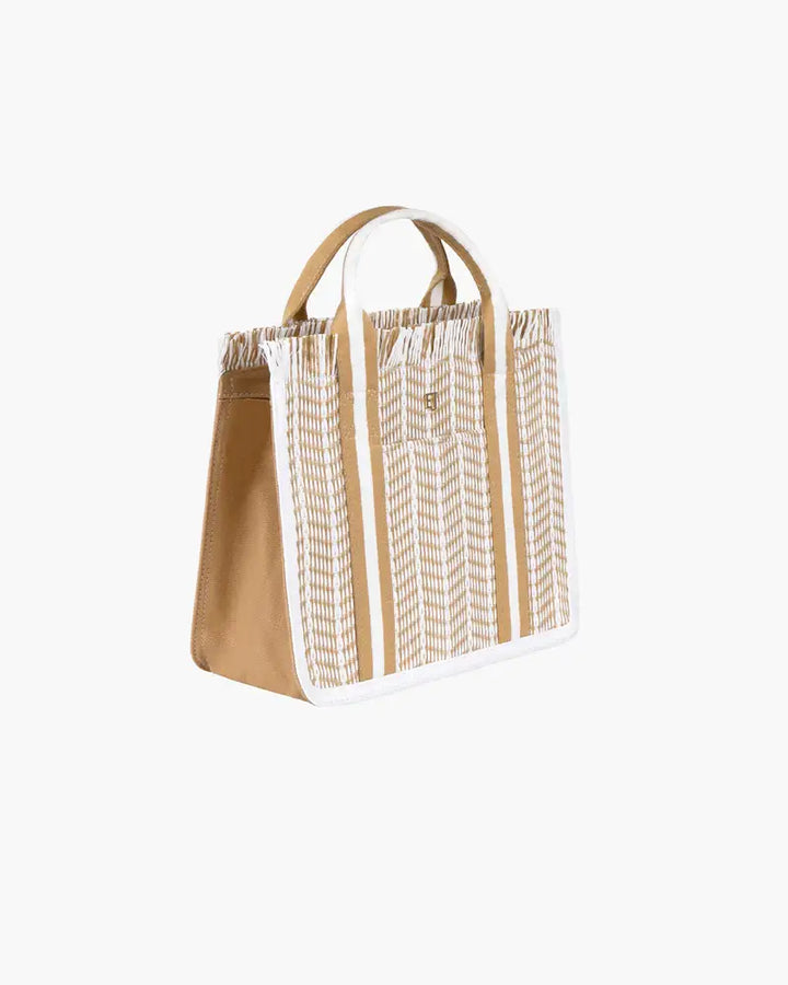 Eric Javits Maku Bag in White Mix
