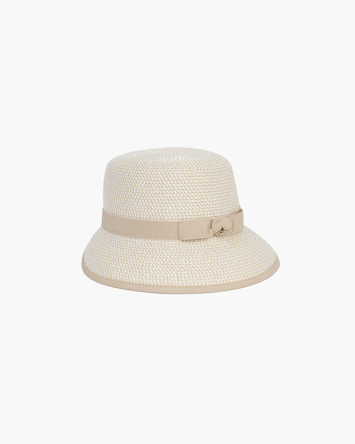 Eric Javits Pamie Visor in White Mix