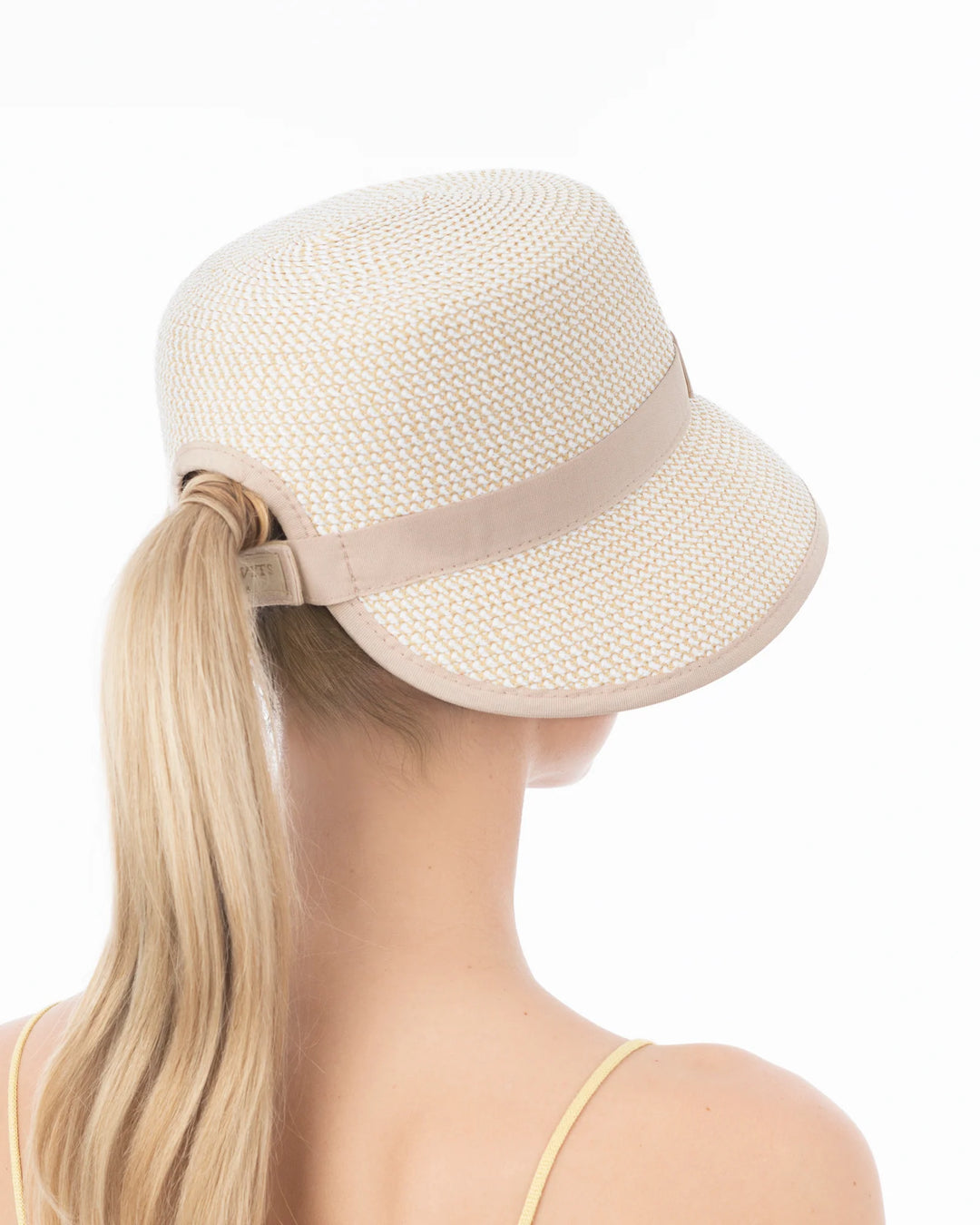 Eric Javits Pamie Visor in White Mix