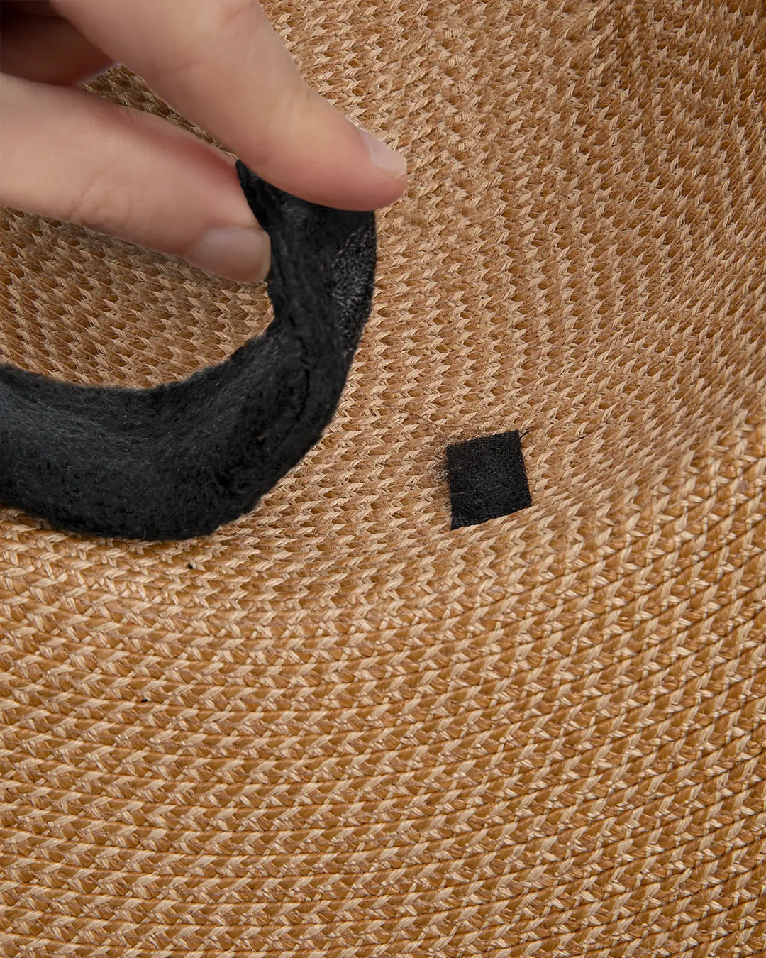 Eric Javits Bowtastic Hat in Natural & Black - Mildred Hoit