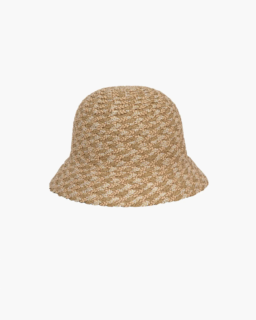Eric Javits Woven Pith Hat in Peanut Mix - Mildred Hoit