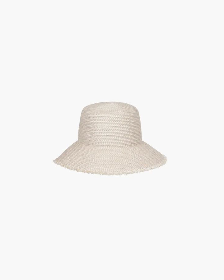 Eric Javits Squishee® Bucket Hat in Cream - Mildred Hoit