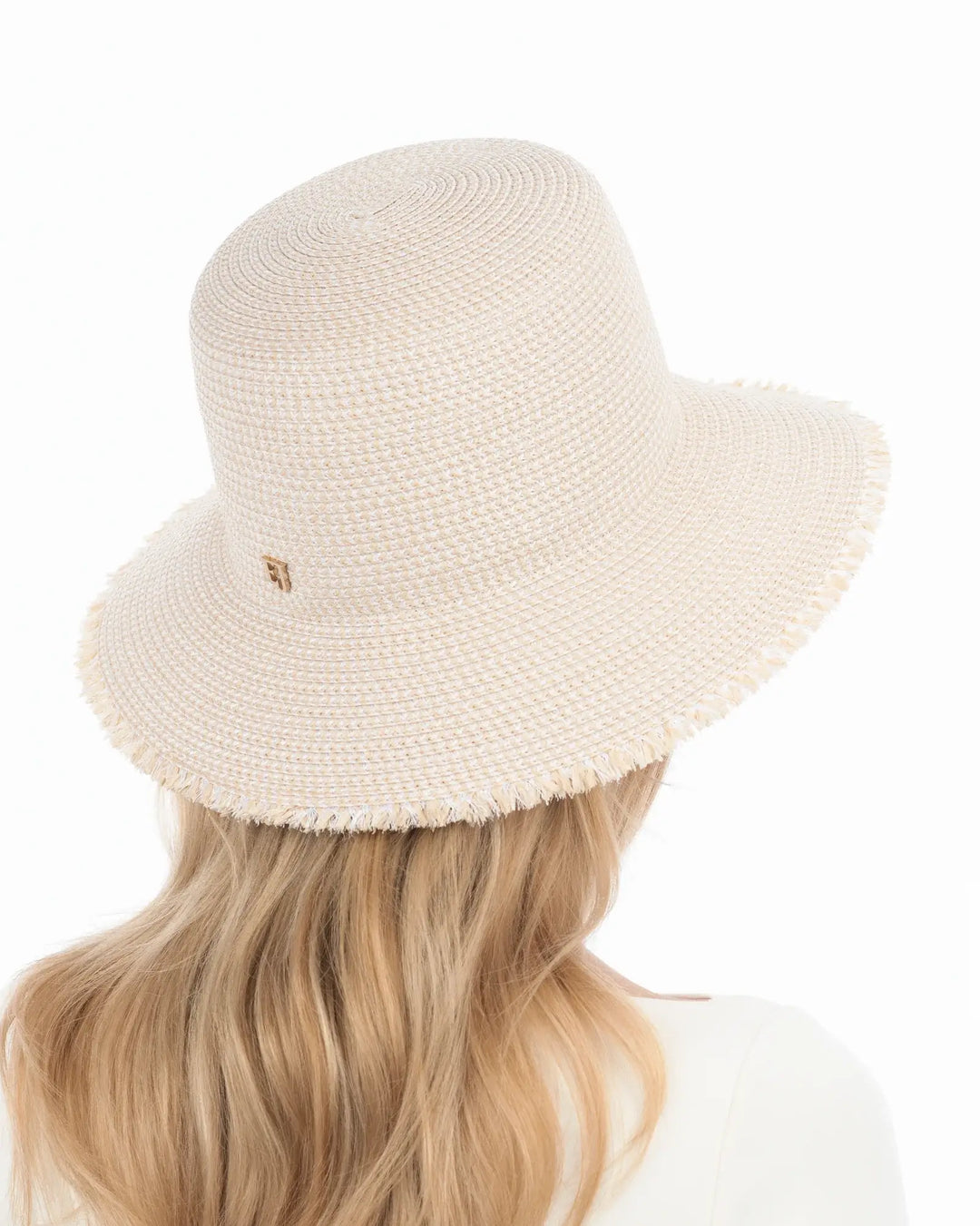 Eric Javits Squishee® Bucket Hat in Cream - Mildred Hoit