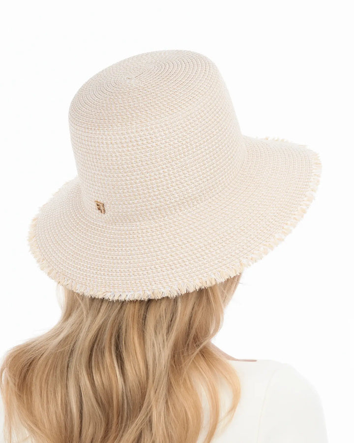 Eric Javits Squishee® Bucket Hat in Cream - Mildred Hoit