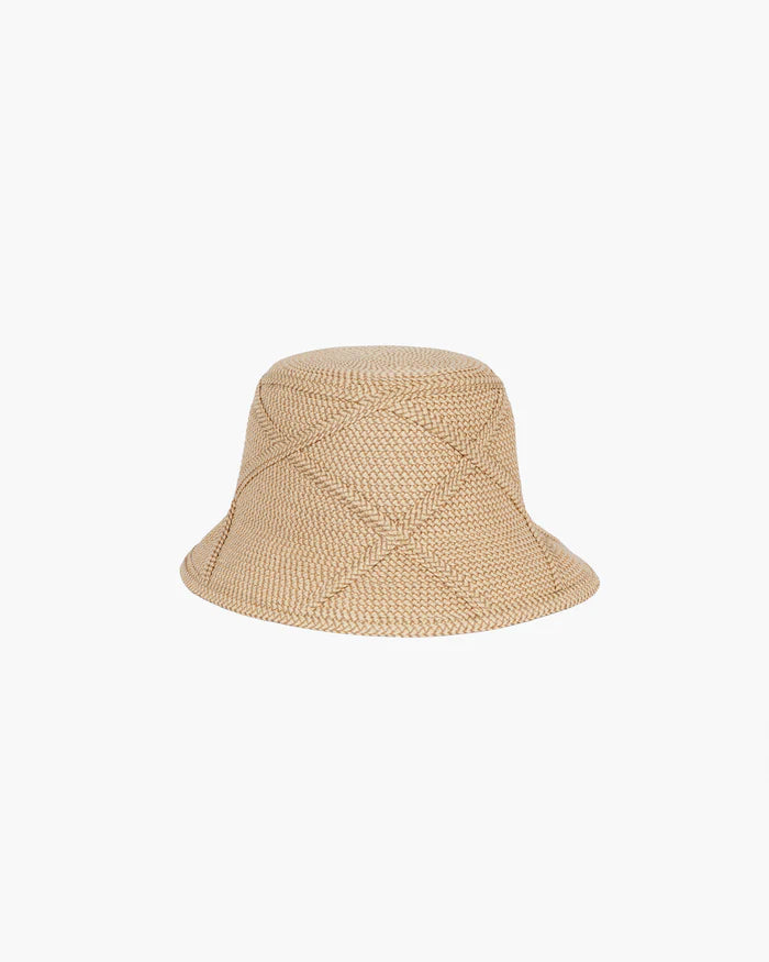 Eric Javits Latticia Hat in Peanut - Mildred Hoit