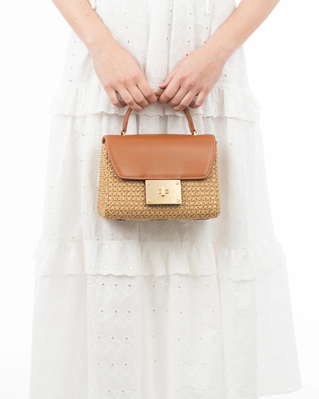 Eric Javits JuJu Bag in Natural - Mildred Hoit