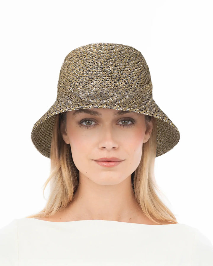 Eric Javits Latticia Hat in Sulfate - Mildred Hoit