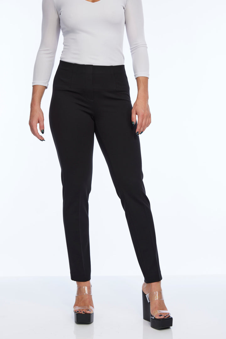 Lior Sasha Ponte Sasha Pant in Black - Mildred Hoit