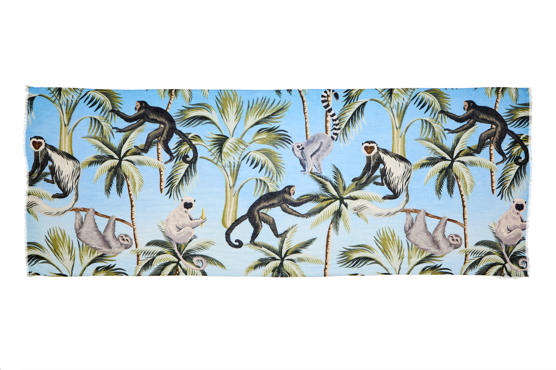 The Tropical Monkeys Scarf