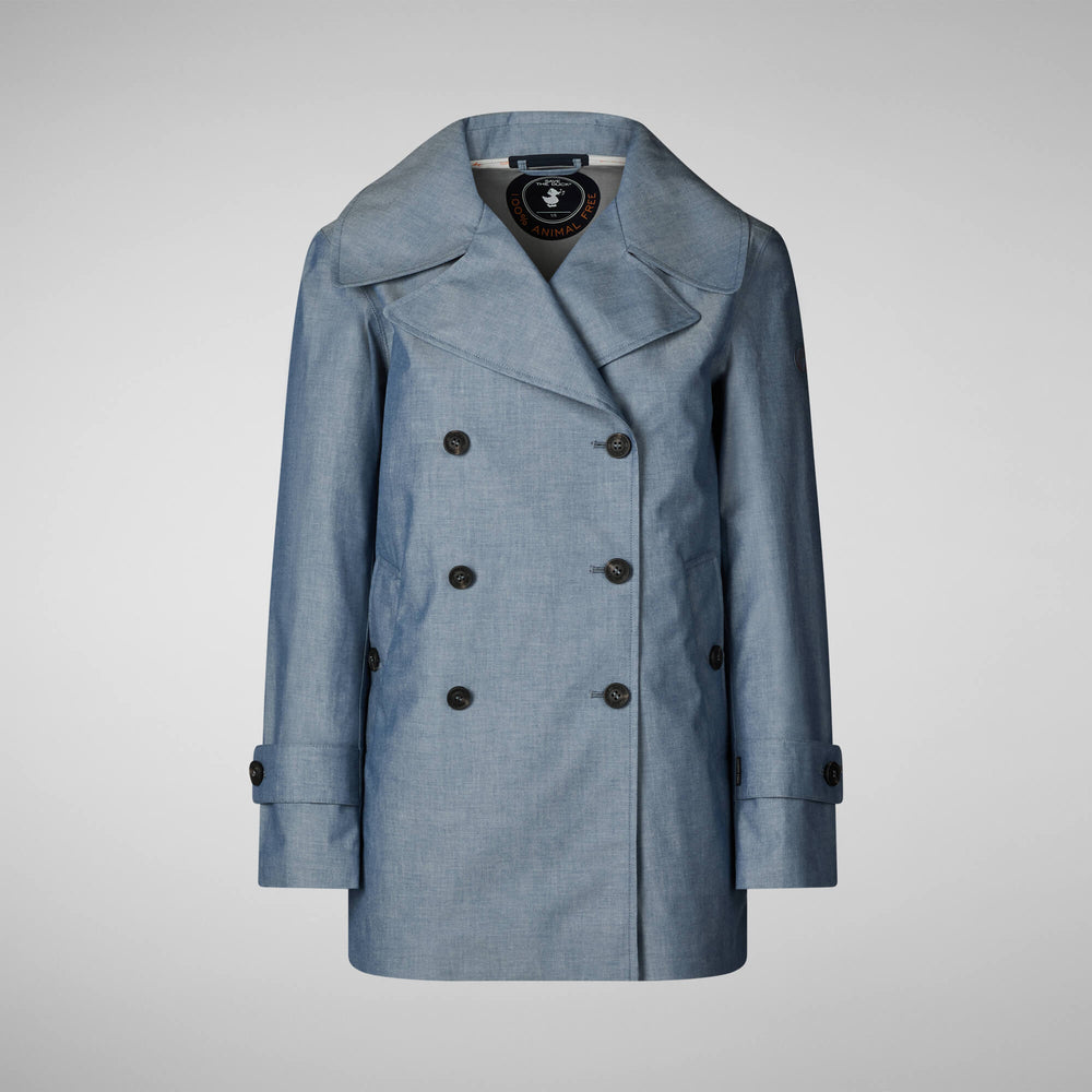 Save The Duck Sela Jacket in Indigo Chambray - Mildred Hoit