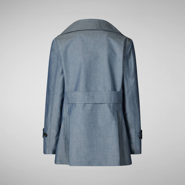 Save The Duck Sela Jacket in Indigo Chambray - Mildred Hoit