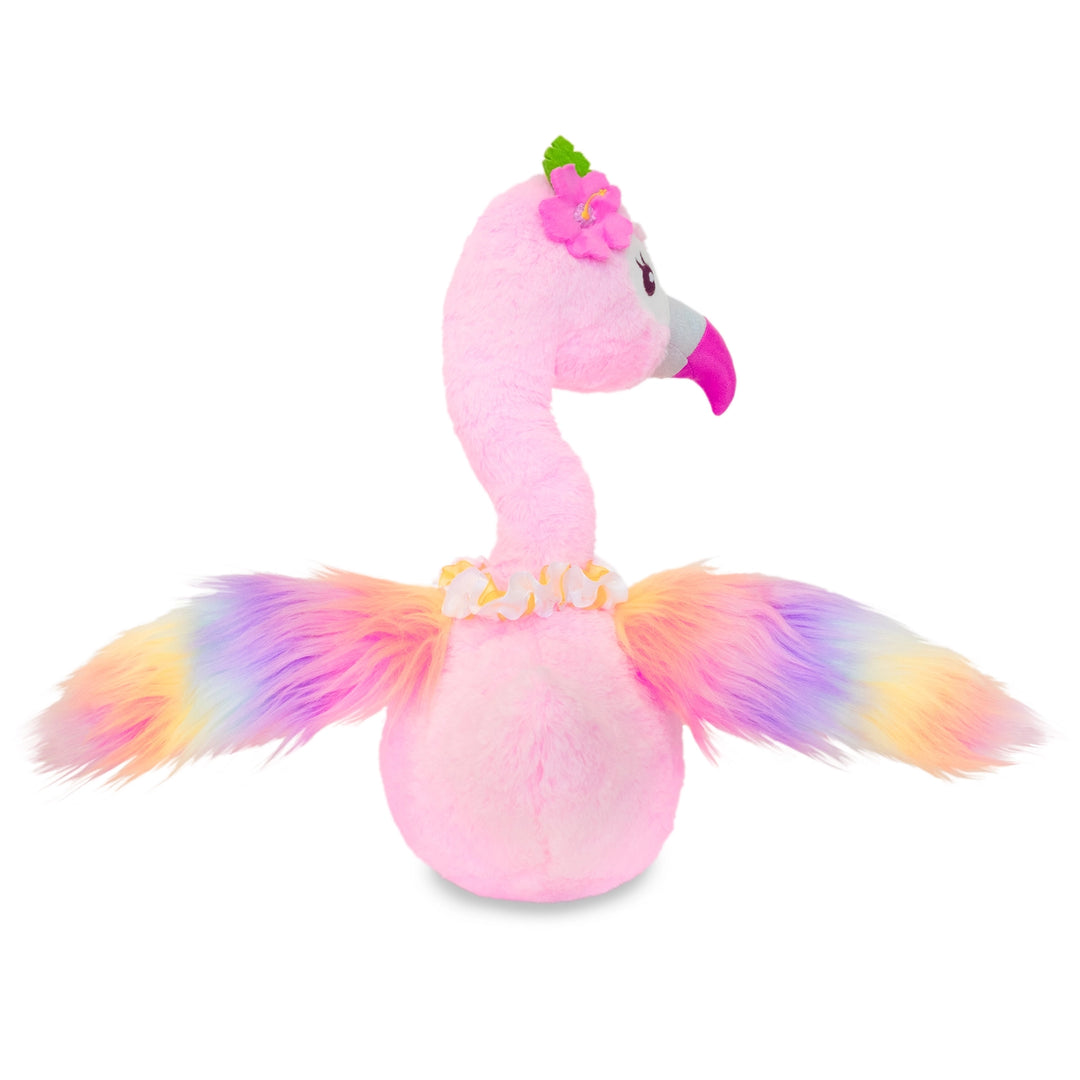 Sunset Susie -Tropical Flamingo Singing Luau Summer Plush - Mildred Hoit