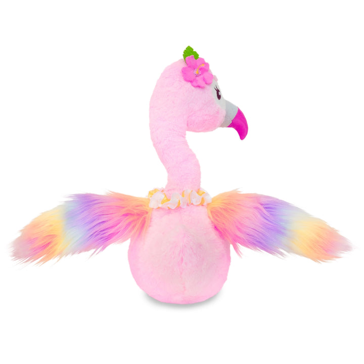 Sunset Susie -Tropical Flamingo Singing Luau Summer Plush - Mildred Hoit