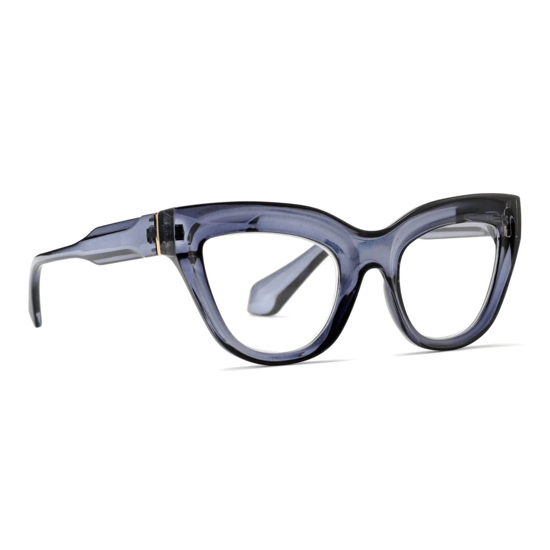 Sutton Blue Light Readers in Blue Grey