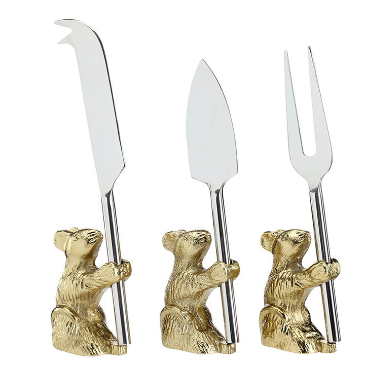 Mice Cheese Knives  (Set of 3) - Mildred Hoit